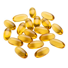 [Generative AI] 노란색 소프트젤 영양제 캡슐