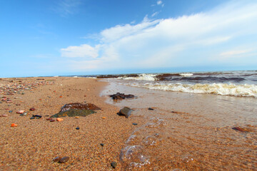 Lake Superior Beach in Michigan