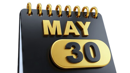 May 30th Calendar Reminder