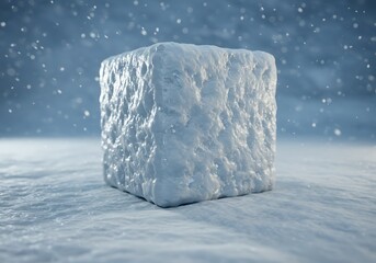 Frozen Geometry: Winter's Embrace