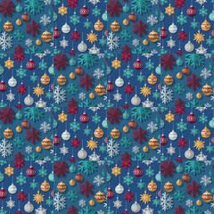 クリスマスオーナメントの模様3