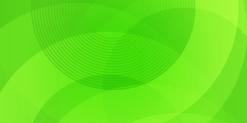 Abstract green circle background trendy., eps10