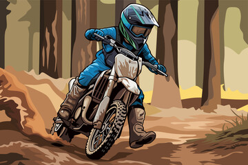 Motocross Extreme Kids Trail Ride