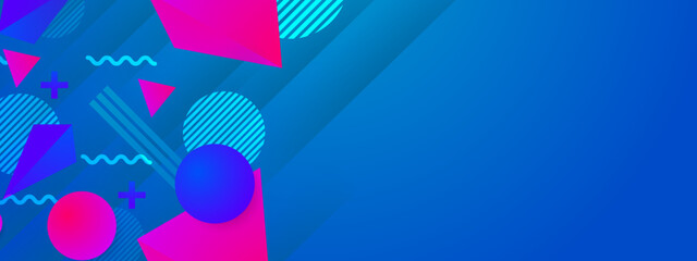 Dynamic Abstract Geometric Shapes Background