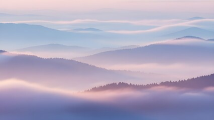 Obraz premium sunrise over mountains