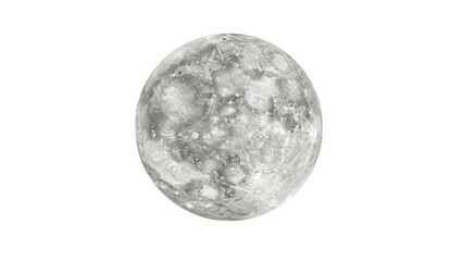 Grayscale image of the moon