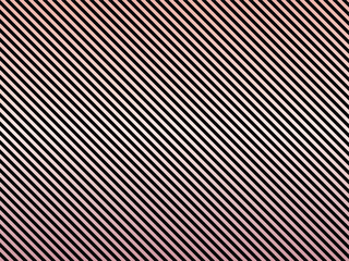 Elegant Metallic Rose Gold and Black Diagonal Stripes Pattern Background