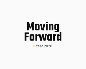 Obraz premium moving forward future progress background design