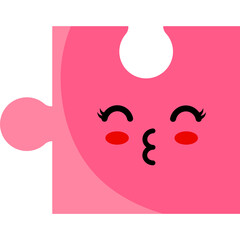 Jigsaw Puzzle Cartoon Character Illustration