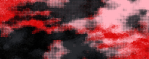 Abstract black and red background with tire tracks.. vector illustration eps 10