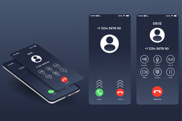 vector design user interface elements, UI design