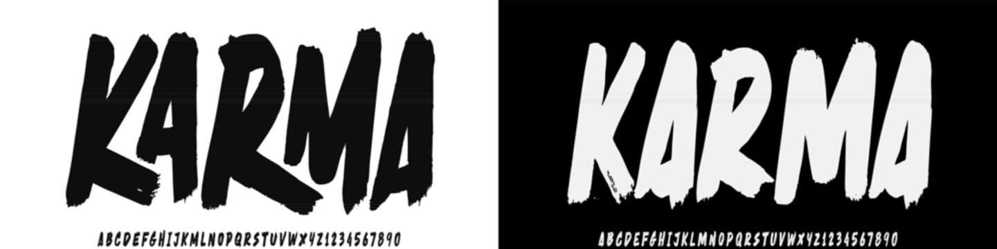 Y2k Damn Dark Lettering tattoo type font for tee print design. Trendy type font concept for Gothic Punk Rock and Death Rock print design. Rock style print design with t-shirt vector mockup