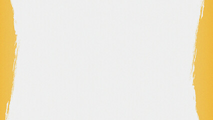 Vibrant yellow brush strokes on white noisy background