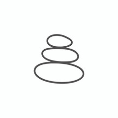 Modern minimalist geometric shapes in balanced composition