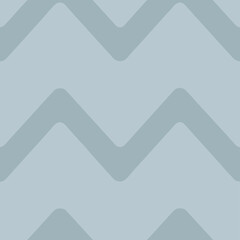 Minimalist geometric wavy pattern design in light blue and darker blue tones