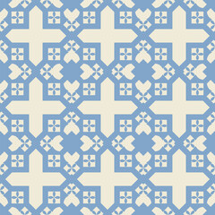 Islamic Geometric Seamless Pattern Illustration