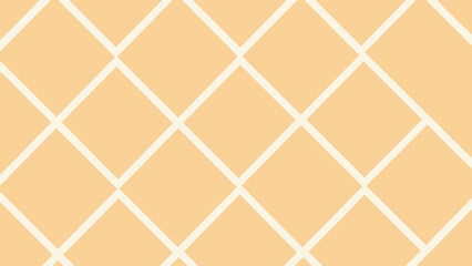 Simple diamond grid repeating seamless pattern in pastel orange for design projects