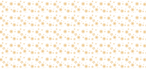 Seamless Golden Hand-Drawn Stars and Sparkles Background, Minimalist Festive Holiday Pattern