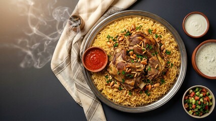 Traditional Yemeni Lamb Haneeth Slow Cooked with Aromatic Spices