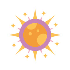 mystic sun vector