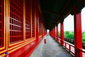 Fototapeta premium Chinese traditional style of architecture