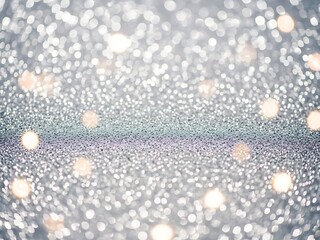 Festive red ornaments hanging from snowy evergreen branches with sparkling golden holiday lights creating a warm winter atmosphere