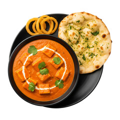 paneer butter masala with naan