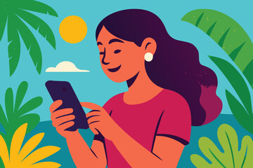 Smart Device for Digital Communication & Mobile Phone with Touchscreen Interface