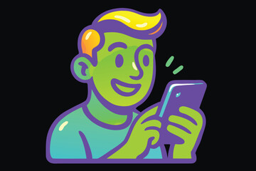 Smart Device for Digital Communication & Mobile Phone with Touchscreen Interface