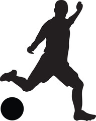 Football player Silhouette Sport, football, hand, sports Equipment png