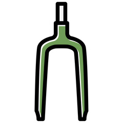 bike fork icon