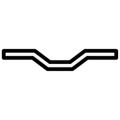 bike handlebar icon