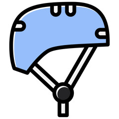 bike helmet icon