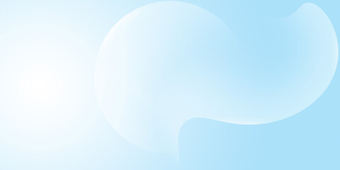 Modern abstract background with light blue gradients and soft cu
