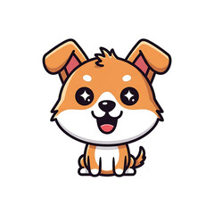 Cute Puppy Cartoon. (1)