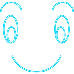 Expression Neon Line Decoration