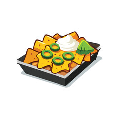 nachos food on a plate