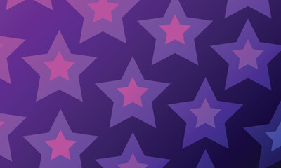 Abstract background with stars .
