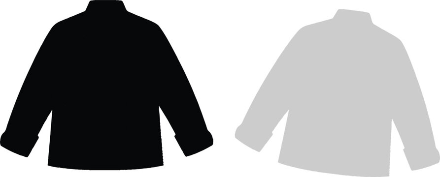Fashion clothing shart vector illustration, presenting casual clothing design template for textile clothing and style