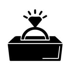 Diamond Ring In A Box