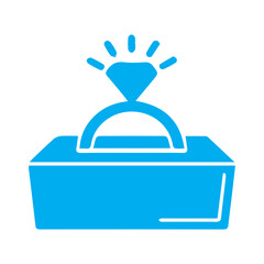 Diamond Ring Gift Icon