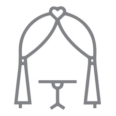 Wedding Archway Symbol