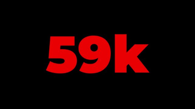 Luxury 95k Subscribers Video, 95k Subscribers Text Animation, Congratulation 95k Subscribers Text Animation Videos For Channel