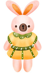 easter bunny with egg