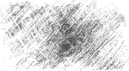 Obraz premium Black diagonal scratches and dots on white background abstract texture grunge