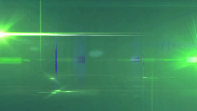 Green Lens Flares overlays