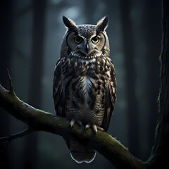 Owl Representing Wisdom and Intelligence