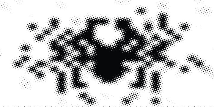 Pop art comic style dotted circle set. Abstract dotted circles, round halftones geometric dots, pop art texture. Illustration halftone effect round shape.