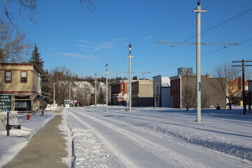street in winter