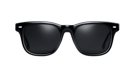 Classic black Wayfarer style sunglasses with silver stud details offer a timeless accessory for protecting eyes and enhancing personal style for men and women in everyday wear or fashion